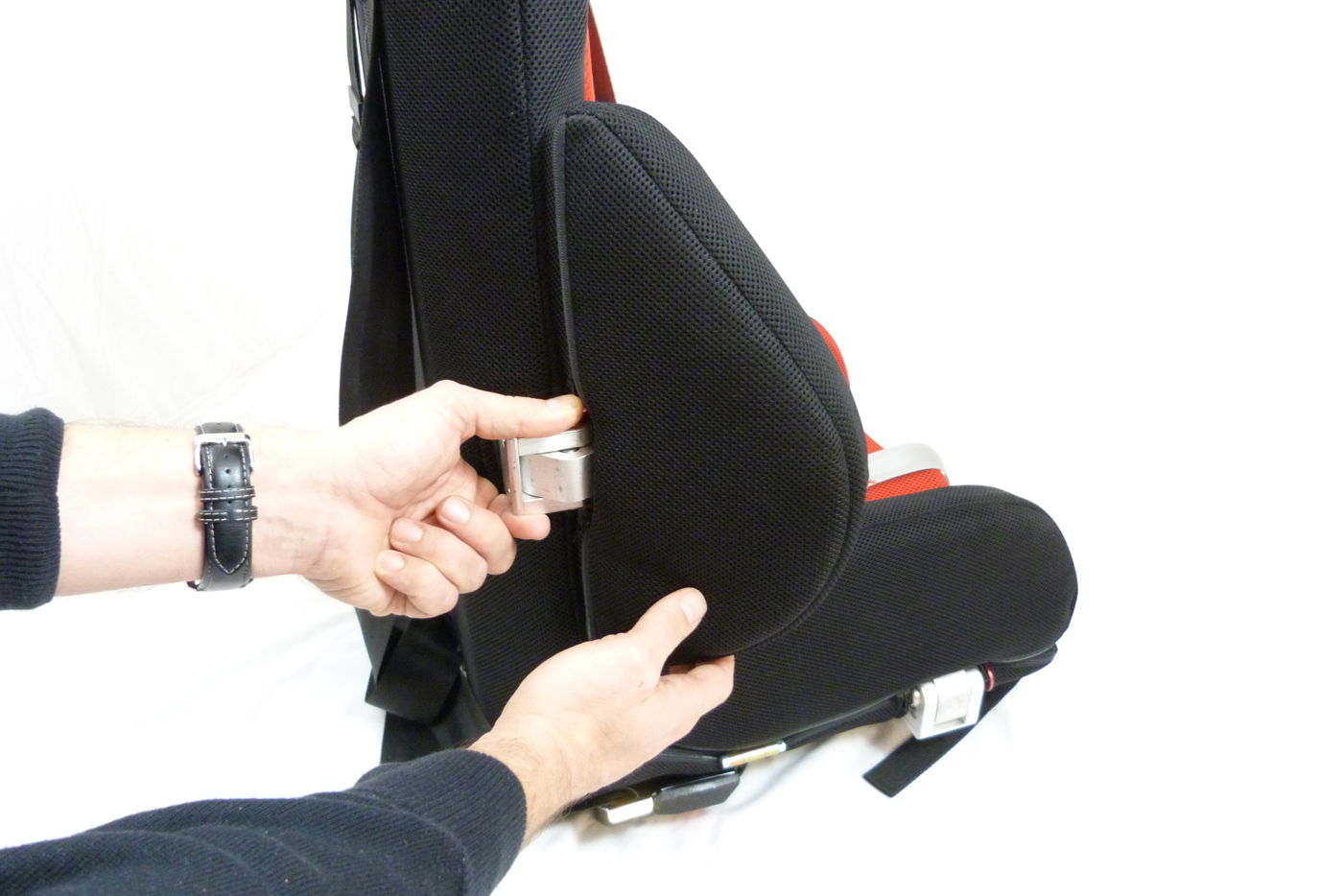 Tony Plus, bediening zijwangen en pelotten