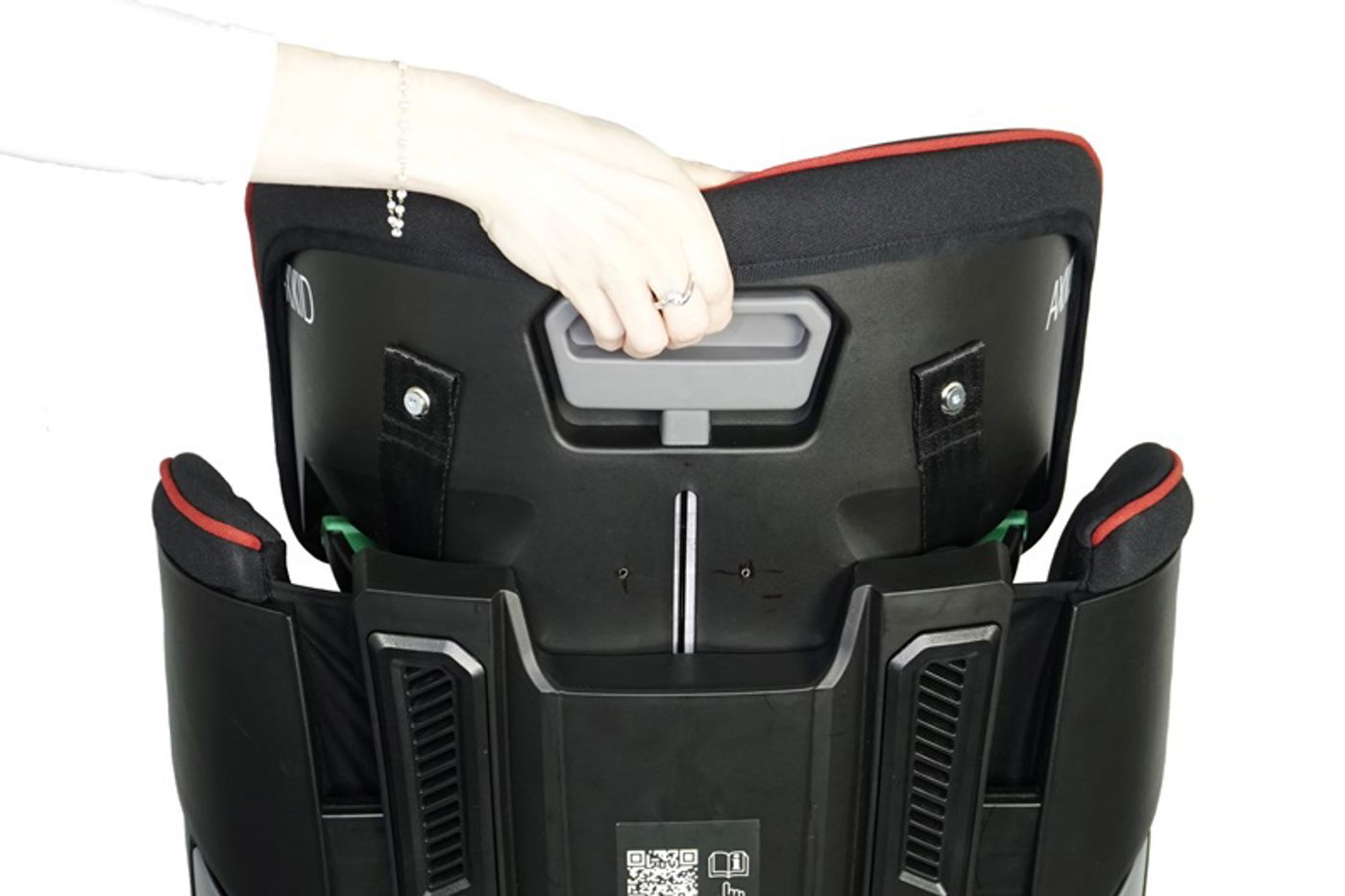 Bediening hoofdsteunverstelling Axkid NEXTKID Reha Bediening hoofdsteunverstelling Axkid NEXTKID Reha