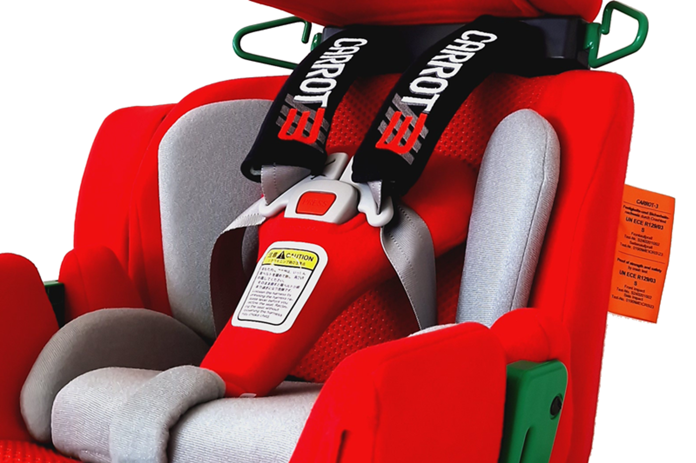 Borstpelot met 5-puntsfixatie