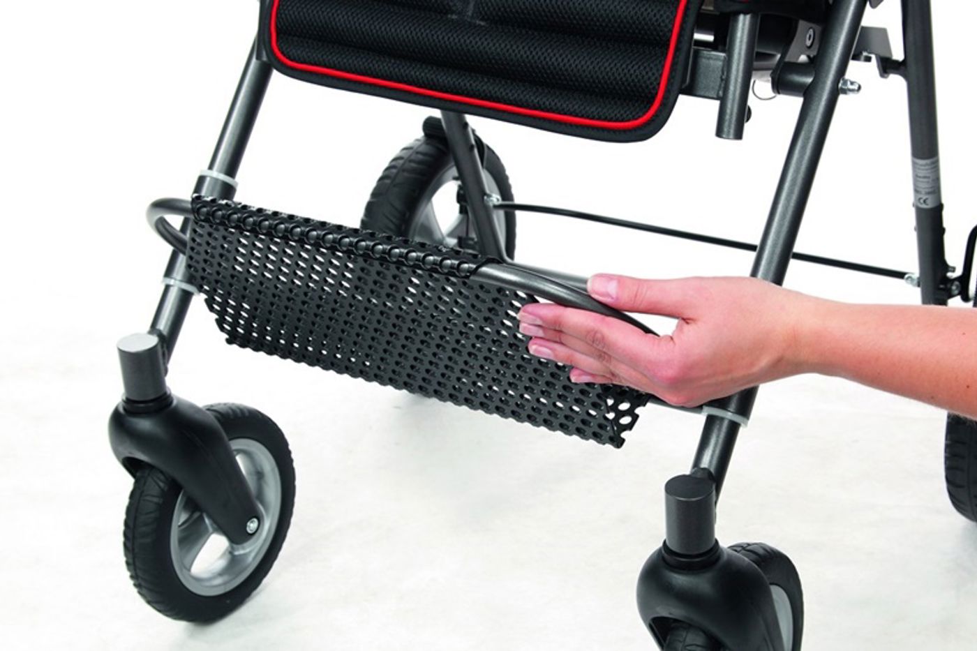 Opklapbare voetsteun Opklapbare voetsteun