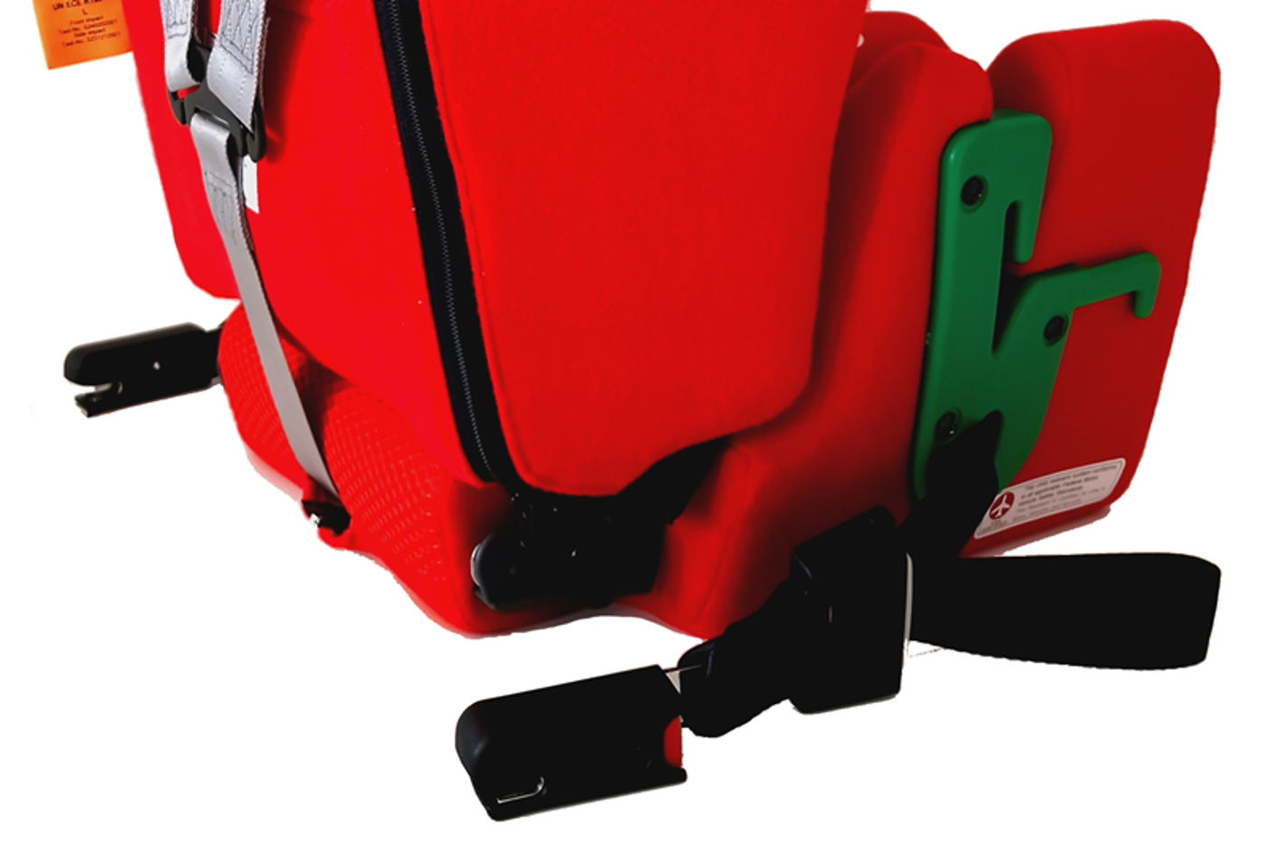 Isofix bevestiging Quick Release met veiligheidsluiting Isofix bevestiging Quick Release met veiligheidsluiting