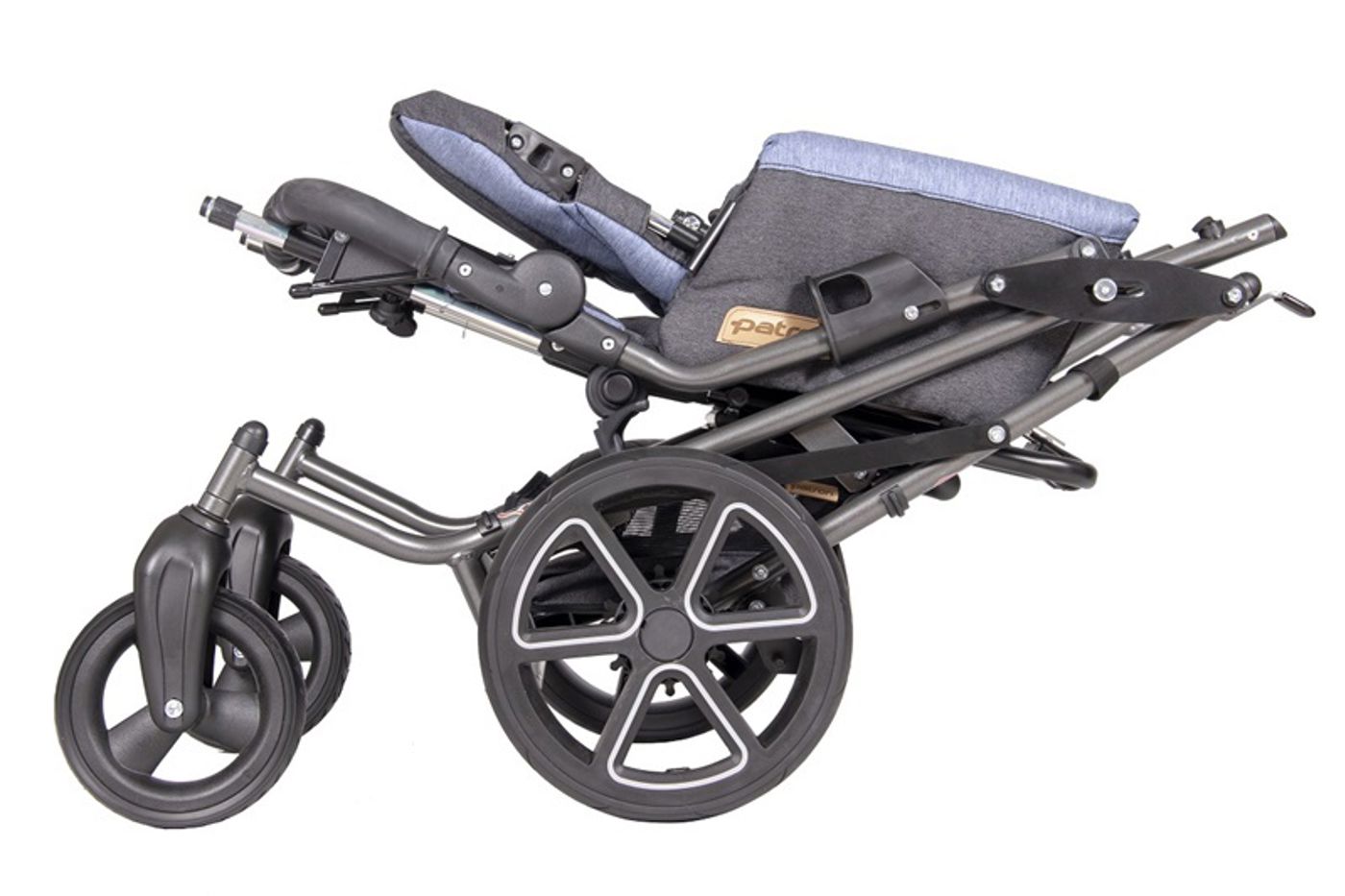 Tom 4 Classic, opgevouwen met zitunit Tom 4 Classic, opgevouwen met zitunit