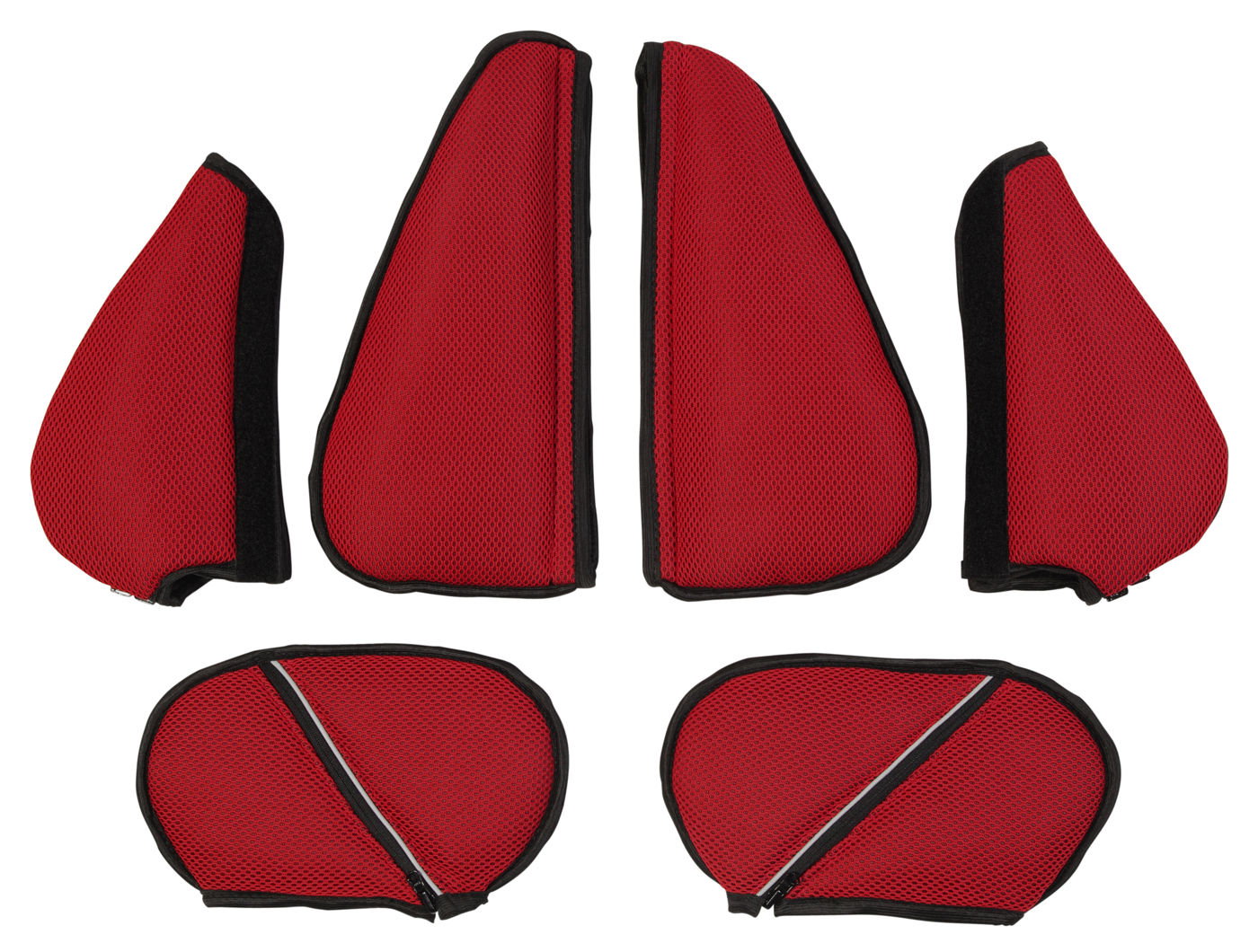 6247 Zijpolstering, rood 6247 Zijpolstering, rood