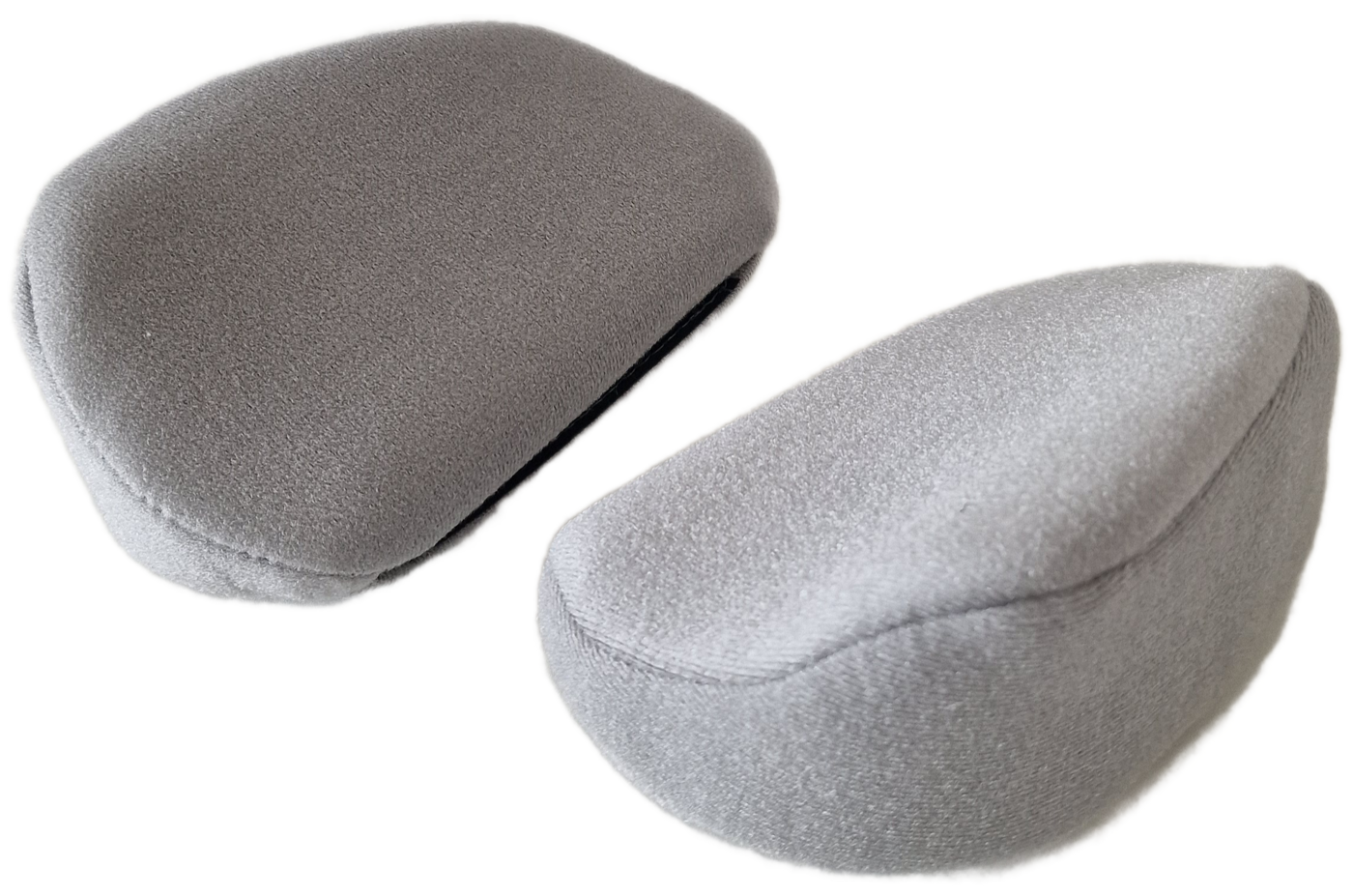 BRCSB/0073 3D Rompkussens, grijs met klittenbandbevestiging