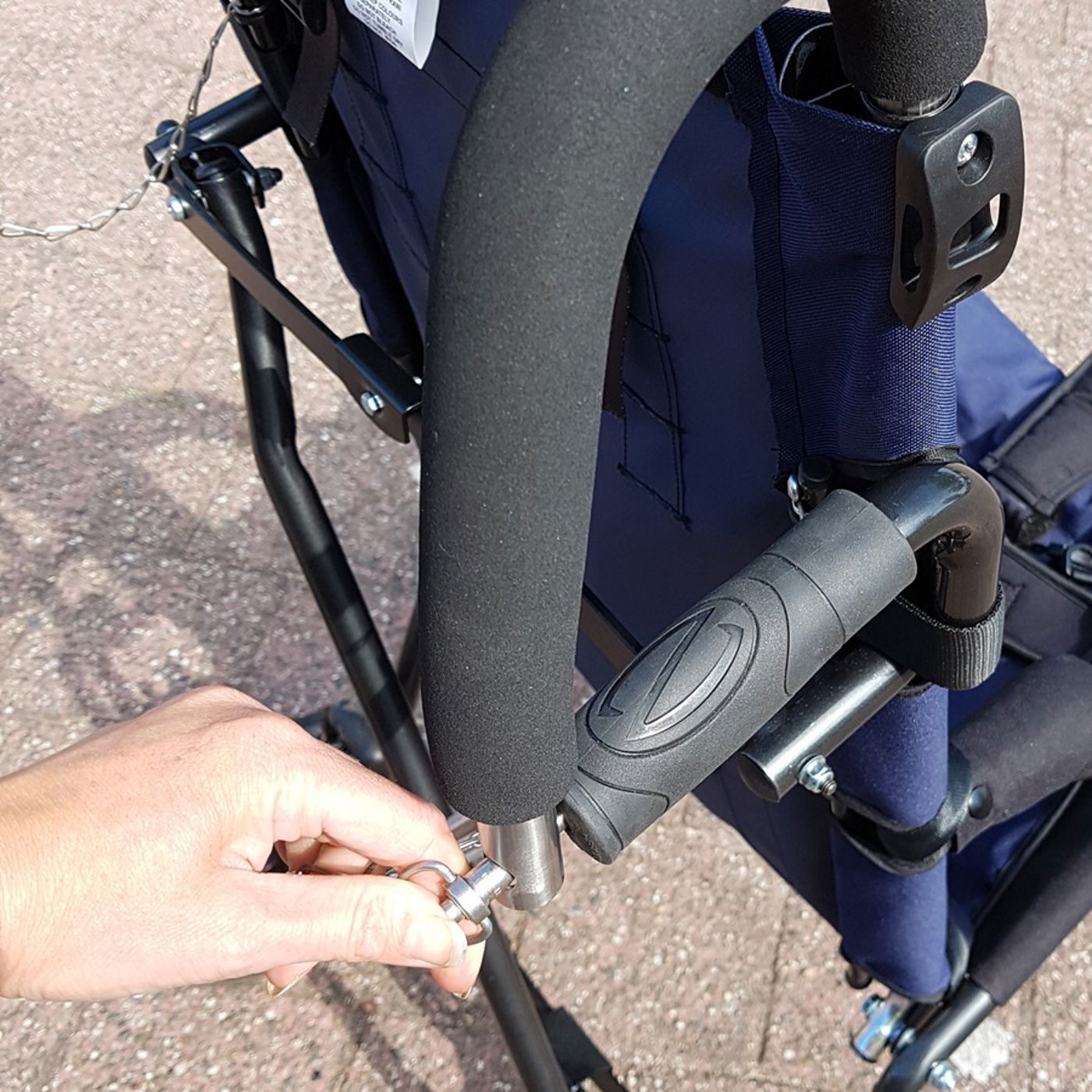 Uitneembare duwhandvatten, maat 38 en 42